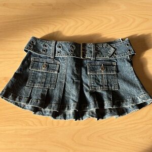 Frill mini skirt by Bongo